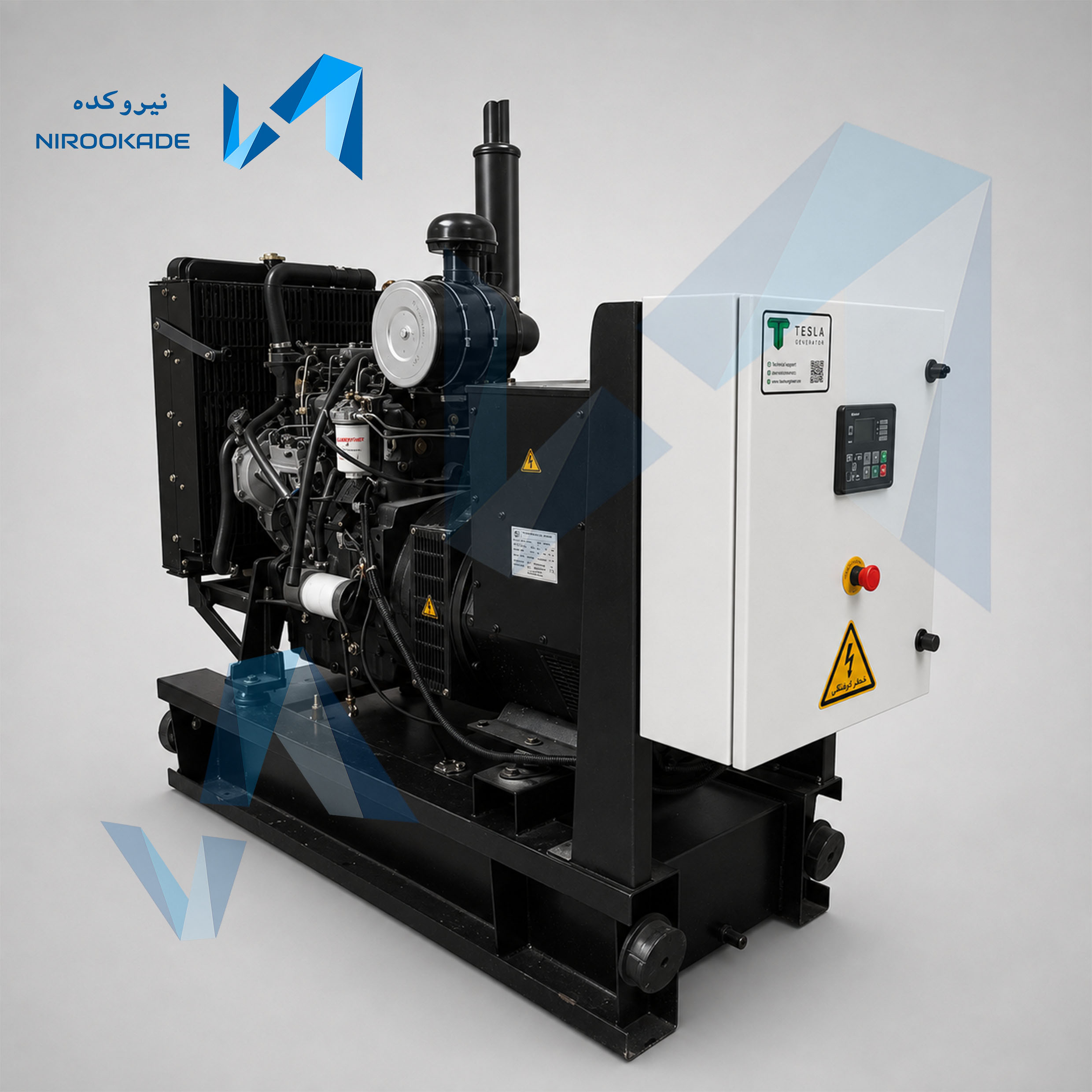 دیزل موتورسازان - پرکینز - استمفورد پاور - diesel - generator - دیزل ژنراتور 50 - - motorsaza - nirookade - نیروکده - کاوا