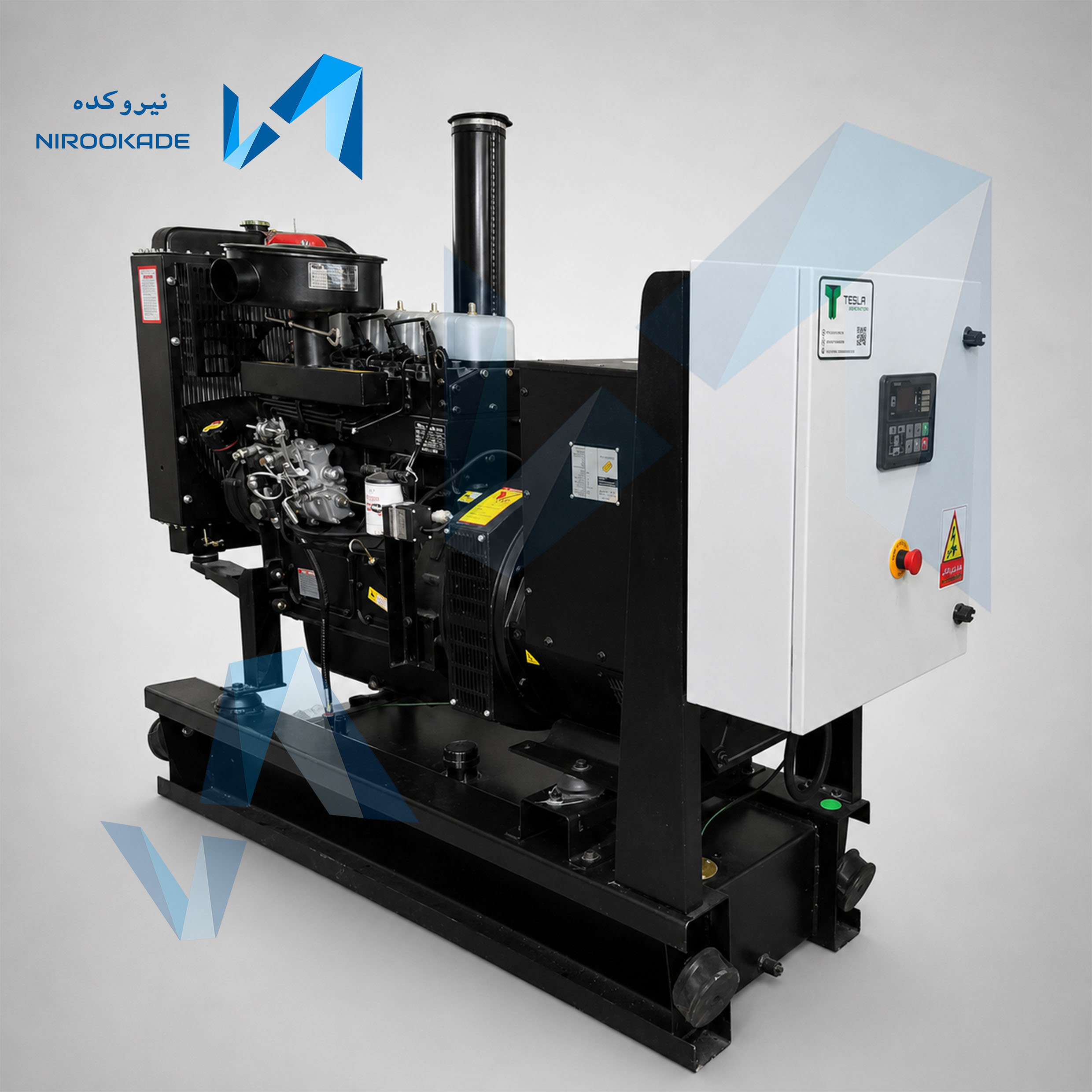 دیزل چینی - تلک - پرکینز - استمفورد پاور - diesel - generator - دیزل ژنراتور 40 - nirookade - نیروکده - کاوا -