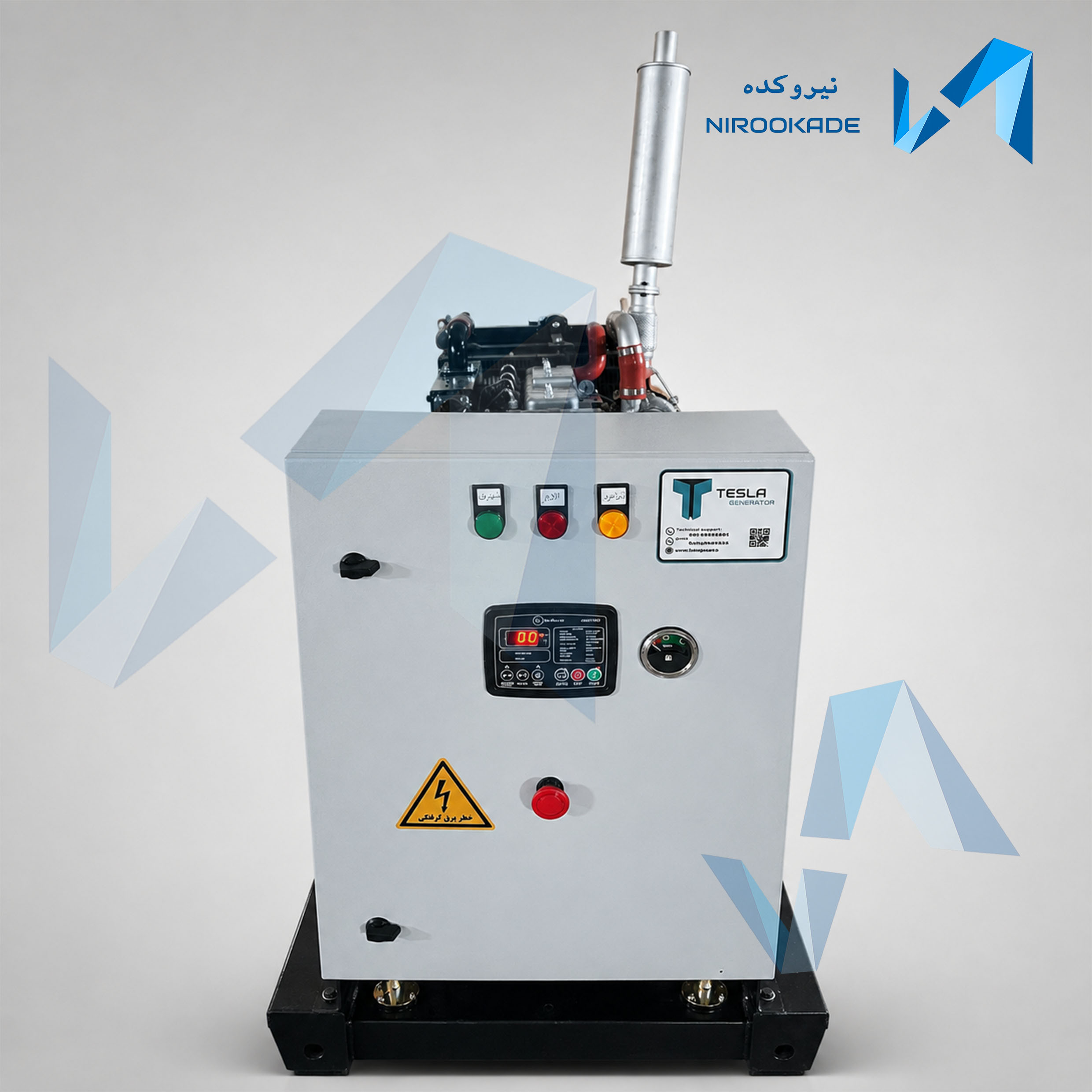 دیزل چینی - تلک - پرکینز - استمفورد پاور - diesel - generator - دیزل ژنراتور 50 - nirookade - نیروکده کاوا