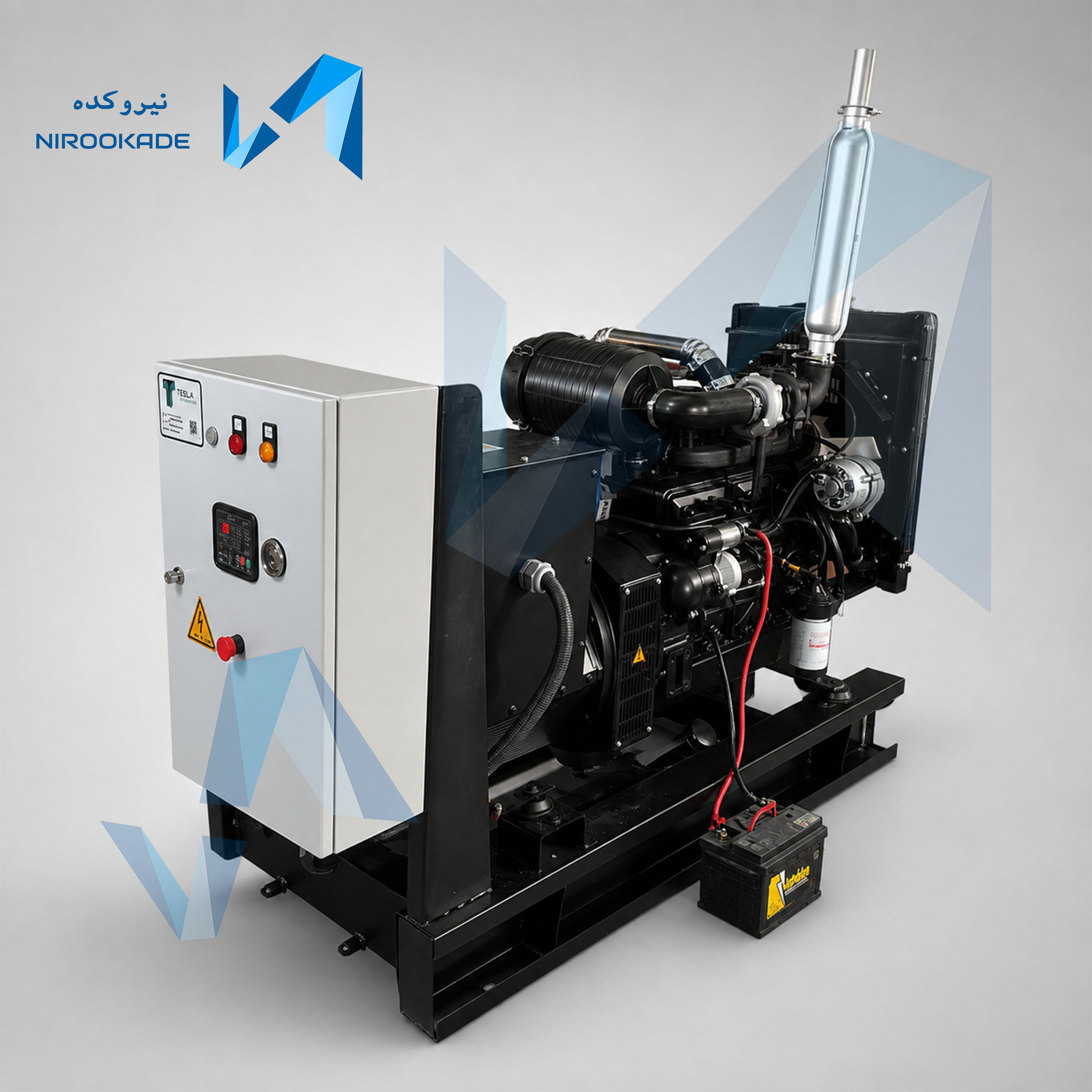 دیزل چینی - تلک - پرکینز - استمفورد پاور - diesel - generator - دیزل ژنراتور 50 - nirookade - نیروکده - کاوا